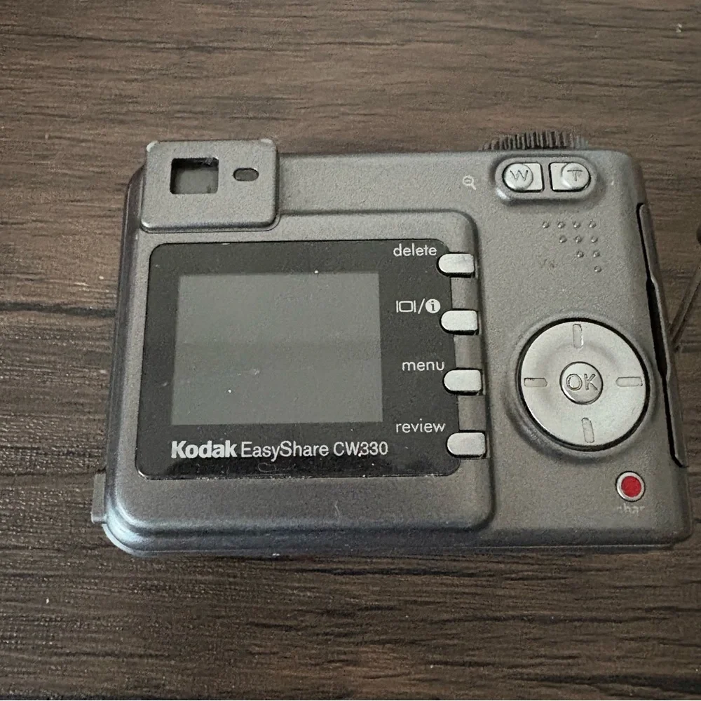 Kodak EasyShare CW330 Digital Camera‎ Digicam Silver ** Parts Only**
